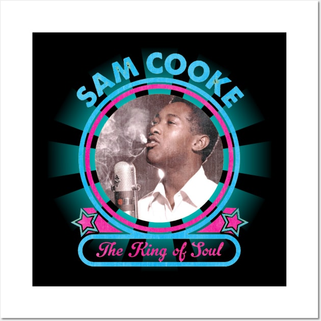 Sam Cooke The King Of Soul Wall Art by joeysartworld